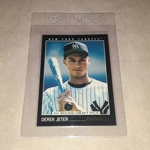 Derek Jeter Rookie card pinnacle 93 vtg #457